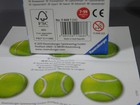 54 Pieces SOLVED Ravensburger 3 D Tennis BALL  JIGSAW puzzle CURVED PIECES — photo 7