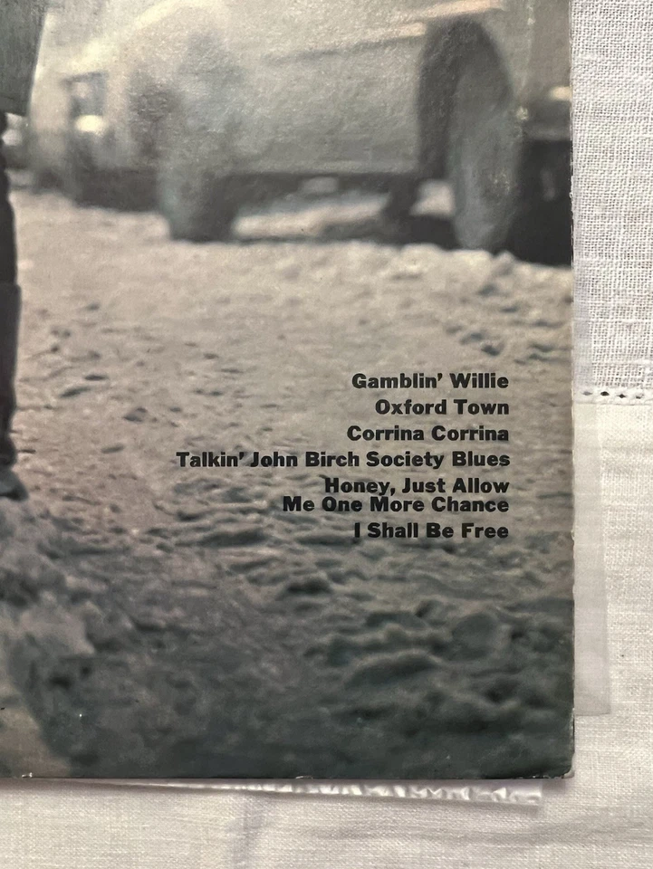 Bob Dylan The Freewheelin Mono LP 1963 Withdrawn Cover Canadian Pressing VG - Image 3 of 4