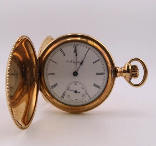 Elgin Antique Mechanical Pocket Watch 16J 6s GR.231 8038803 NON-WORKING
