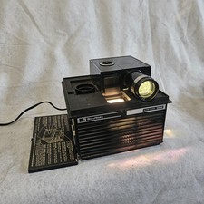 Bell  Howell Slide Cube 986 Desktop 35mm Slide Projector Portable Table Top