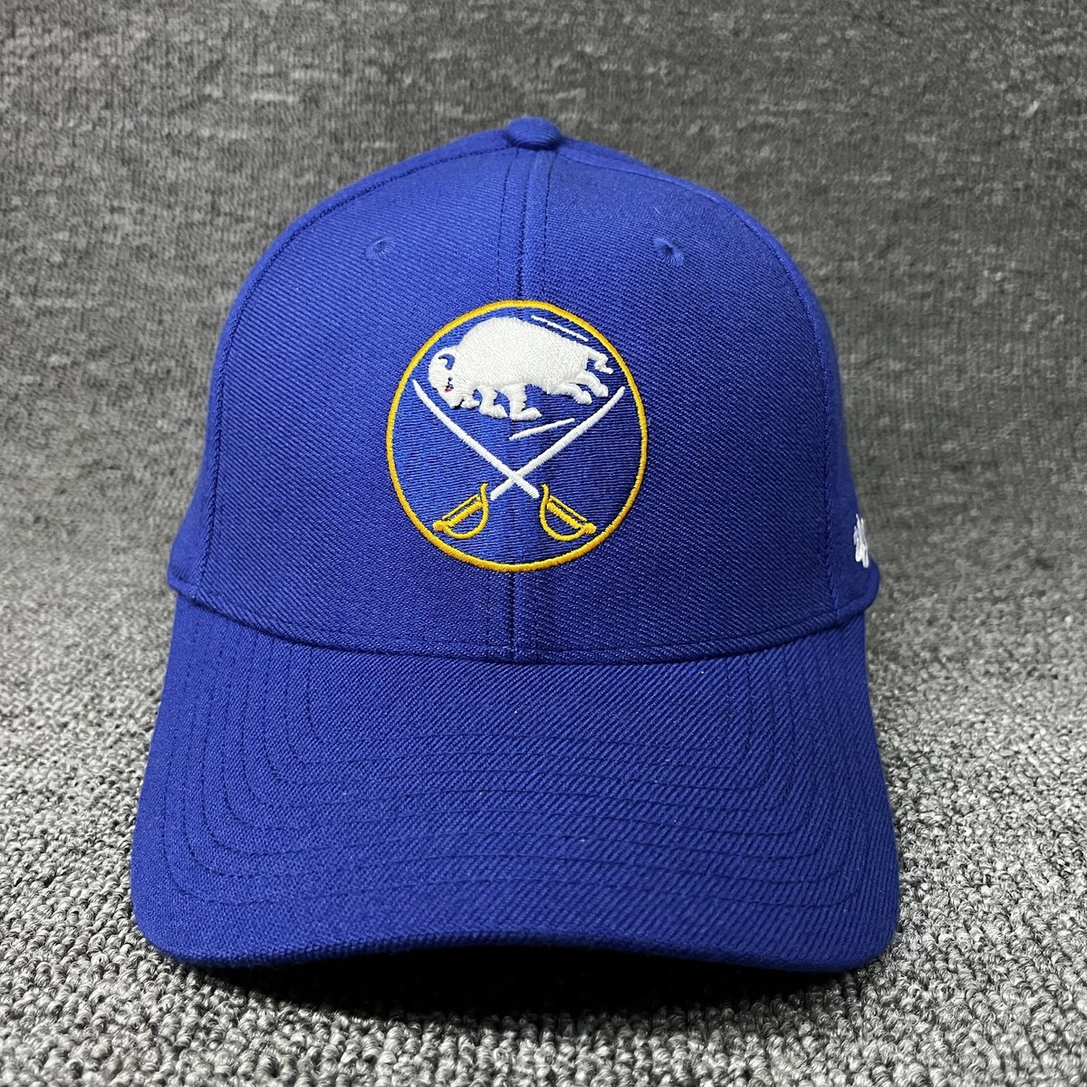 New '47 Brand Buffalo Sabres NHL Baseball Cap Royal Blue Fitted Hat