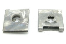8-32 Steel Type U Clip Nuts, 100pc