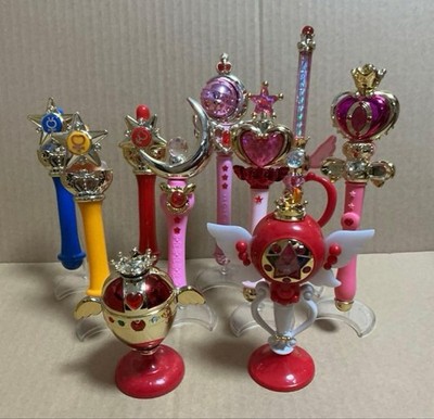Sailor Moon Stick & Rod 10 Piece Set NTSC-J Japan Import Collectibles