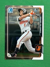 2015 Bowman Baseball 1st Bowman Chrome Prospects #BCP145 Dariel Alvarez