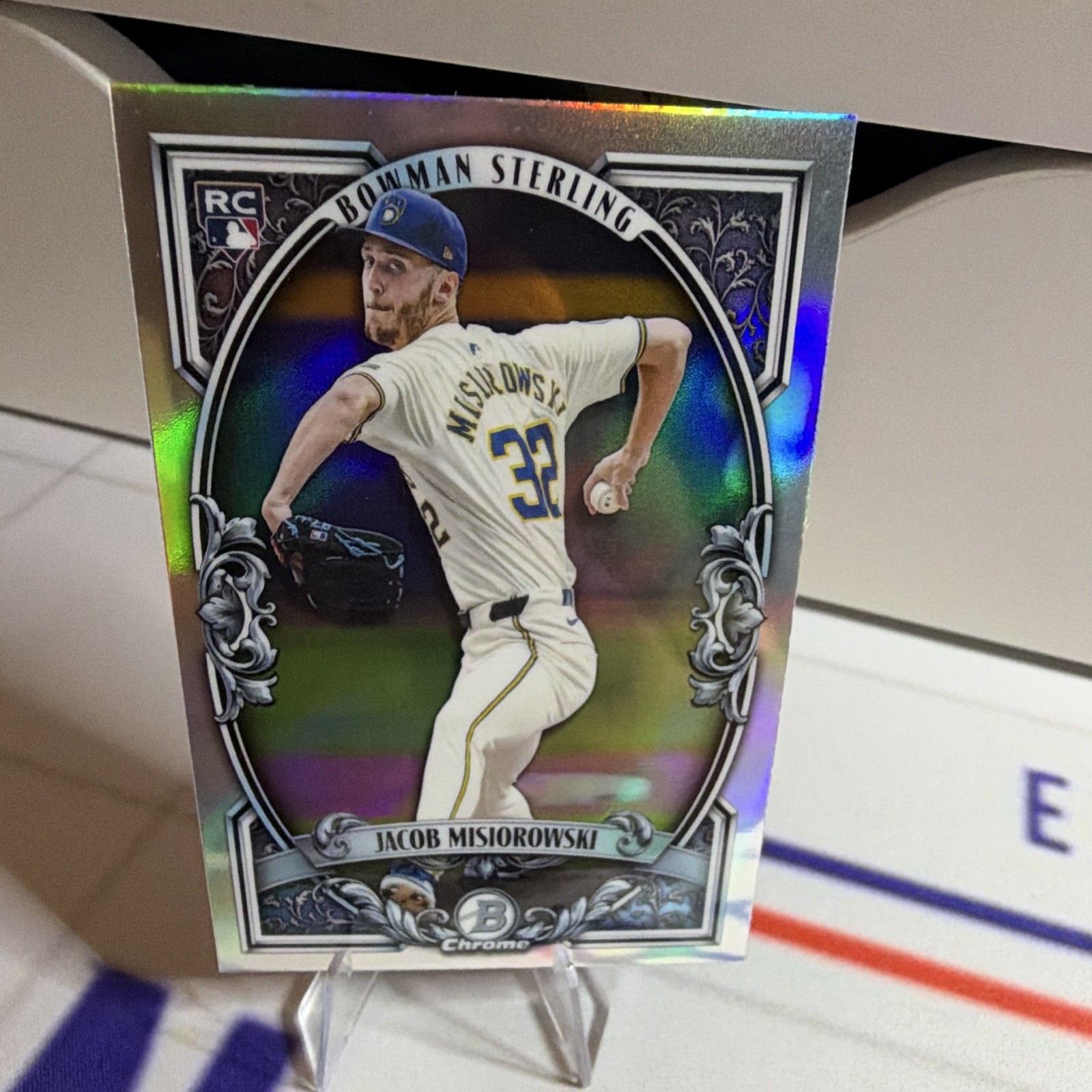 2026 Bowman - Bowman Sterling Jacob Misiorowski #BST-13 (RC)