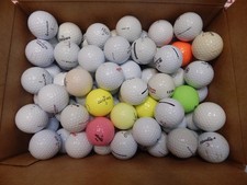 100 BULK ASSORTED MIXED LOT USED GOLF BALLS PRACTICE/HIT AWAY/RANGE/SHAG