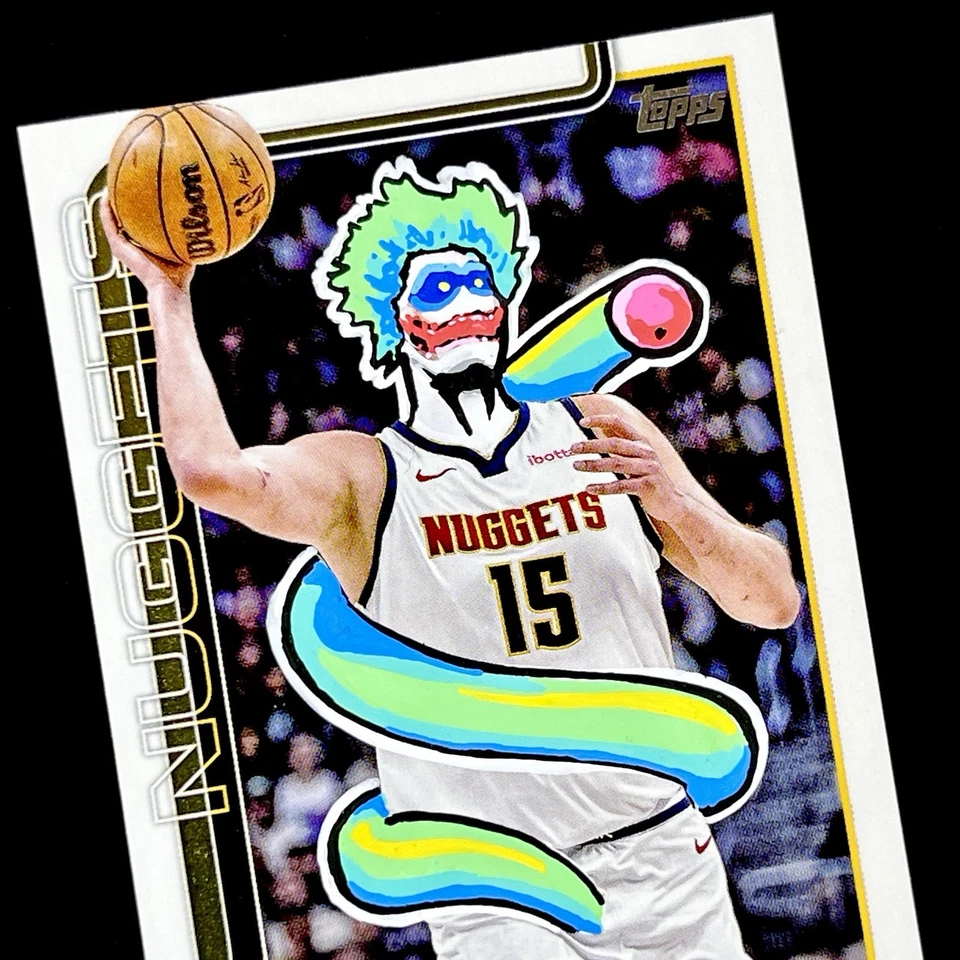 1/1 NIKOLA JOKIC 🔥 2025 TOPPS JOKER SSP 🔥 NEW PENINI: ONE OF ONE ART - Image 4 of 4