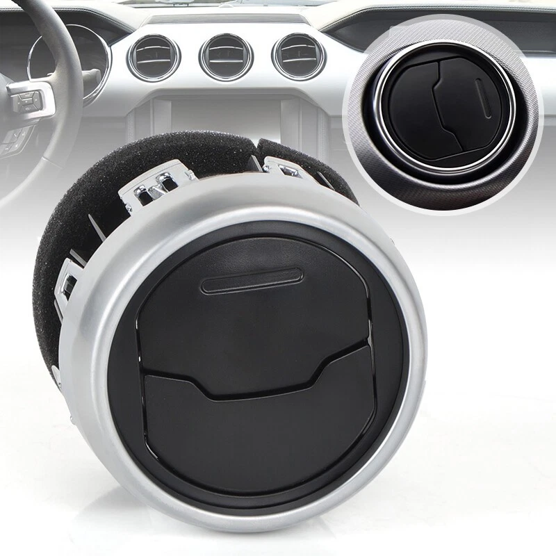 3X Persiana de ventilación de aire acondicionado para tablero central FR3Z-19893-AE para Ford Mustang 2015-2020 Foto 3 de 4