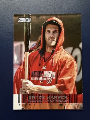 2014 STADIUM CLUB NATIONALS FIELD ACCESS  #FA-4 BRYCE HARPER FOIL #1/25 RARE 