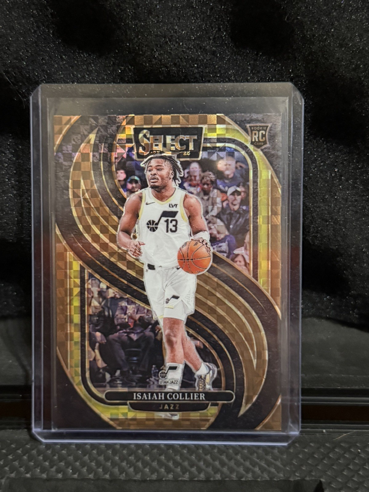 2024-25 Select Premier Level Isaiah Collier #178 Bronze Checker Prizm /49 (RC)