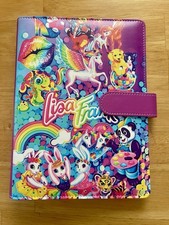 Lisa Frank A5 6 Ring Binder/Notebook /Journal...