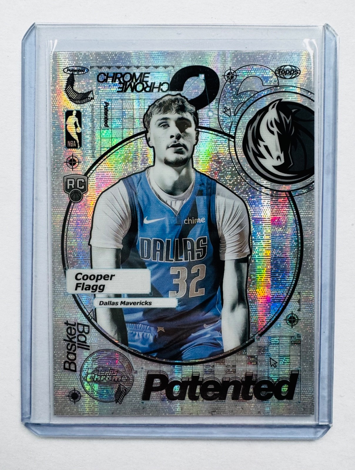 2025-26 Topps Chrome Cooper Flagg Patented Rookie RC Case Hit SSP