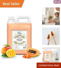 5L AROMÉA Tropical Fruit Liquid Hand Soap - Refreshing & Cost-Effective Hygiene 4.80 per litre