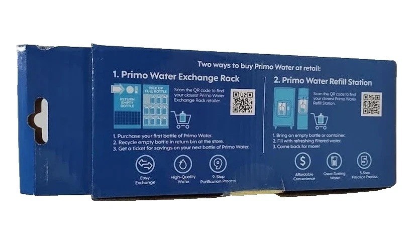 Primo Portable Rechargeable Water Pump Dispenser Black/White