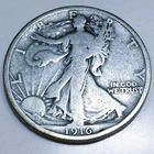 1916 Walking Liberty Half Dollar Beautiful Coin Rare Date