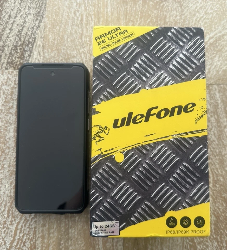 Ulefone Armor 26 Ultra 12GB Unlocked Up IP69 Proof Mobile Phone Ex Demo Stock - image 4 of 4