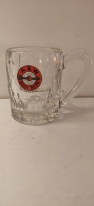A & W Vintage Bullseye Glass Mug