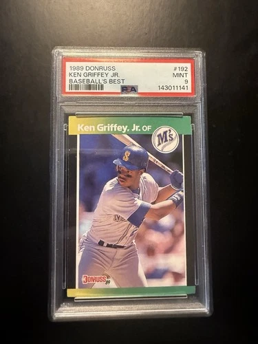 1989 Donruss Baseball's Best Ken Griffey Jr, PSA 9