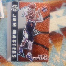 Russell Westbrook 2020-21 Panini Mosaic Jam Masters #4 Washington Wizards NBA