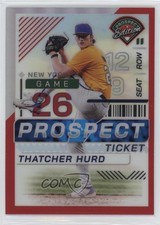 2024 Panini Prospect Edition Red Prizm 89/199 Thatcher Hurd #183 0b5