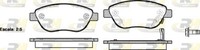 Roadhouse Bremsbelagsatz Scheibenbremse 2859.21 FüR Opel S07 Corsa Cdti L08 L68