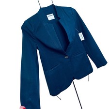 Old Navy Single Breast Jacket XS Classic One Button Lined Notched Collar Blazer