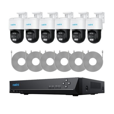 Reolink 8CH PoE NVR Überwachungssystem 2TB NVR mit Außen PoE Kamera TrackMix PoE