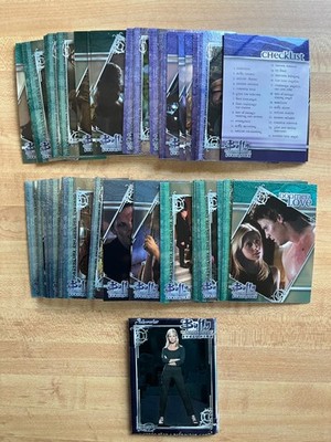2002 Inkworks Buffy Vampire Slayer Evolution Complete Set 50 cards w/Wrapper