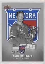 2025 Upper Deck New York Rangers Centennial Award Winners Andy Bathgate HOF 2o7