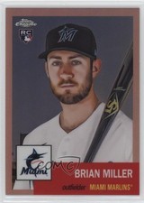 2022 Chrome Platinum Anniversary Rose Gold Refractor 19/75 Brian Miller #286 1v7