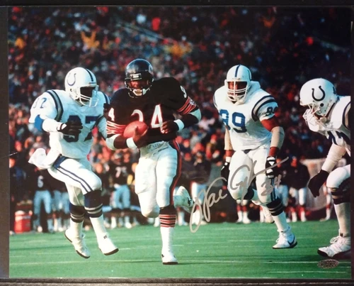 Walter Payton Signed Photo Autographed 11x14 Chicago Bears COA #3101014