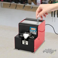 Automatic Screw Feeder Machine Adjustable Rail For 0.04"-0.2" Dia. 0.79" length