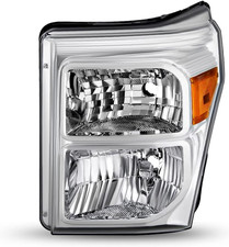 Headlight Assembly Set Compatible with 2011-2016 Ford F-250 F-350 F-450 F-550 Su