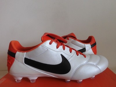 Nike the Nike Premier III Fg White-Orange-Black Sz 11 [HM0265-800