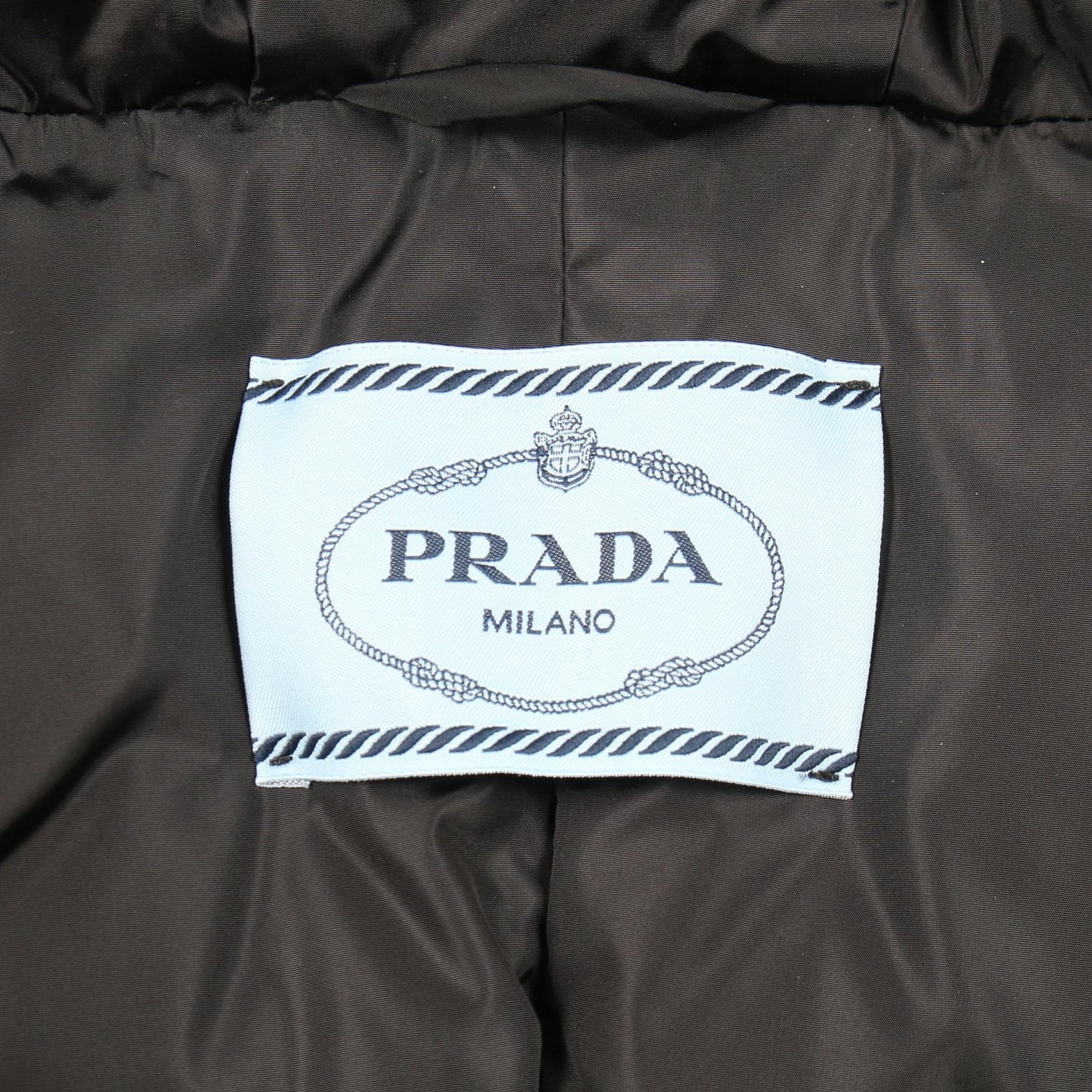 Prada Re-Nylon Down Jacket Nylon Ladies Black Series image 3