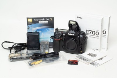 Wow! Shutter Count 559 Pristine Nikon USA D700 DSLR Digital Camera & more D 700