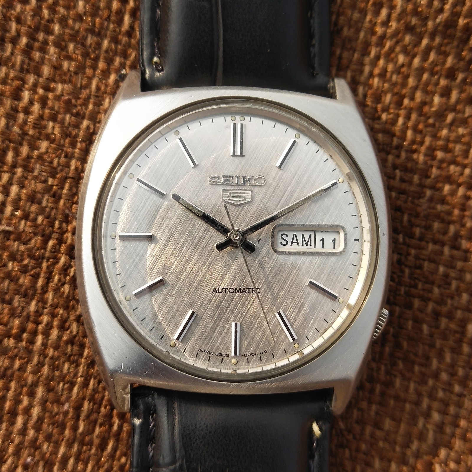 Men's Vintage Seiko Japan 6309-8480 Made For Automatic 5 Watch - VintageWatches.PK Men's Vintage Seiko Japan 6309-8480 Made For Automatic 5 Watch - vintagewatches.pk