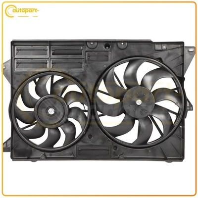 Electric Radiator Condenser Fan Assembly For 13 14 2015 2016-2019 Ford Explorer