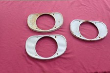 1962 Chevy Truck Headlight Bezels 3 Nice C10 Pick-up 1962 Chevy Truck Headlight Bezels 3 Nice C10 Pick-up