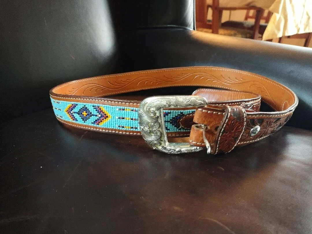 Tony lama hotsell beaded belts