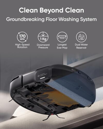 eufy Omni S1 Pro HydroJet Robot Vacuum & Mop All-in-One Station Eco-Clean Ozone - Picture 3 of 8