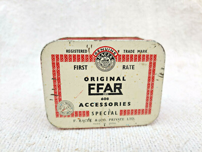 1960s Vintage FRacek EFAR 608 Petromax Lantern Accessories Adv Tin