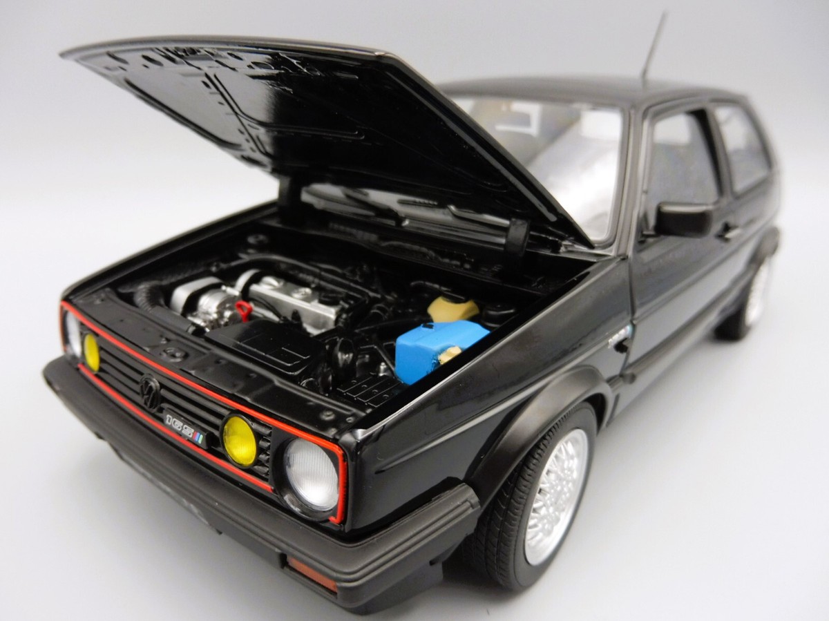 Vw Golf Ii Gti Match 1989 1/18 Norev 188559 Volkswagen Black