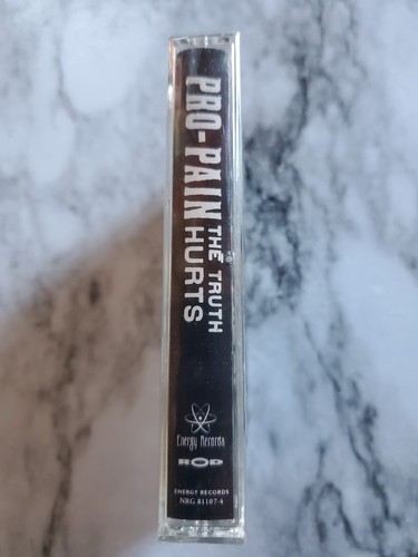 Pro-Pain The Truth Hurts Cassette Death Metal Sealed Energy Records Hype Sticker - Picture 3 of 3
