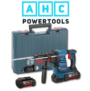Bosch Gbh 36 Vf Li 36 V Plus Sans Fil Li Ion Sds Plus Marteau Perforateur 2 X 4ah Batt Ebay