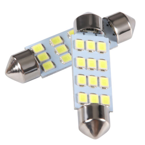 20xLED Interior Lights Bulbs Kit Dome License Plate Lamps for 6000K Honda Toyota - Foto 3 di 12
