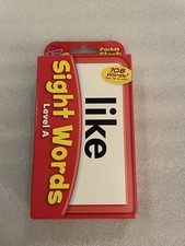 Sight Words Pocket Flash Cards Level A