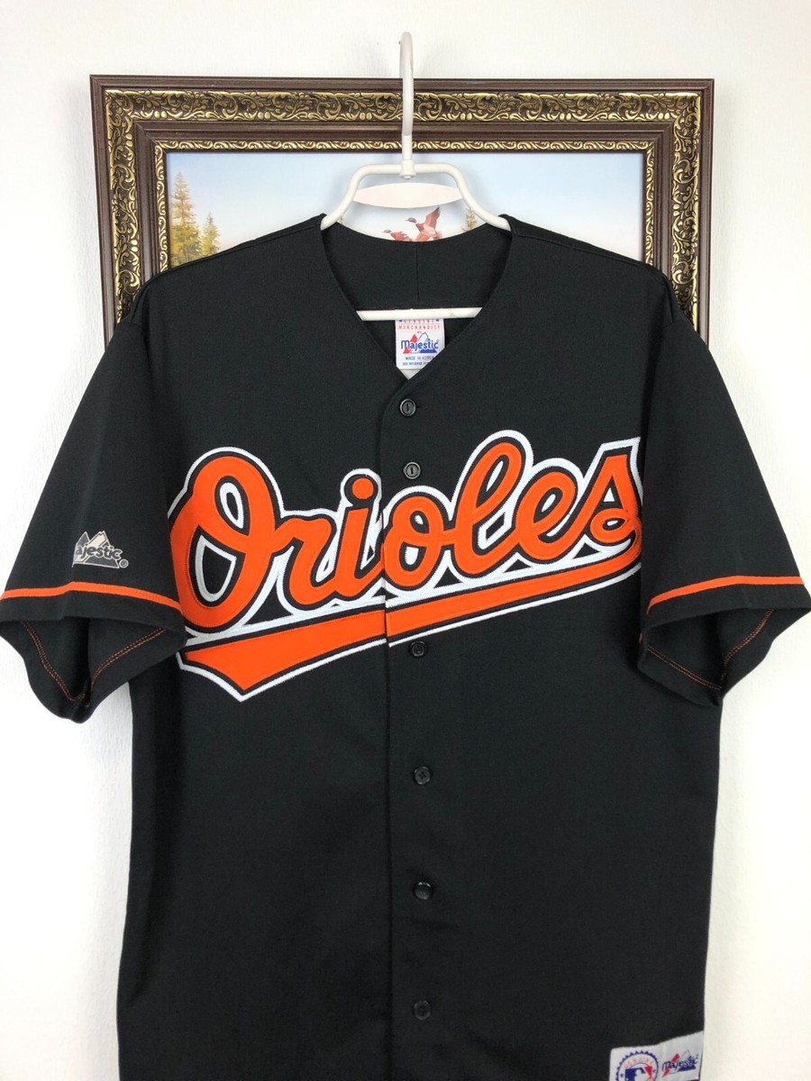 Vintage 90's Majestic Baltimore Orioles Jersey Button Down MLB