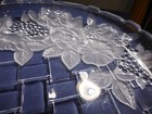 Napoli CRYSTAL CLEAR INDUSTRIES Torte Plate Platter Clear  12" Round — photo 3