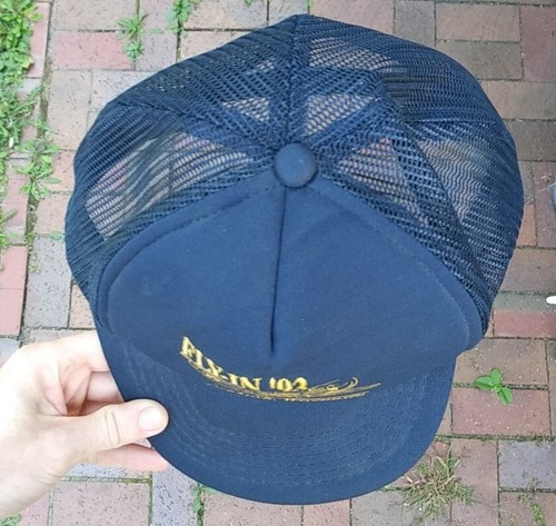 Vintage 1993 Foam Snapback Oshkosh Wisconsin Fly In Aaviation Airshow Hat - Picture 8 of 18